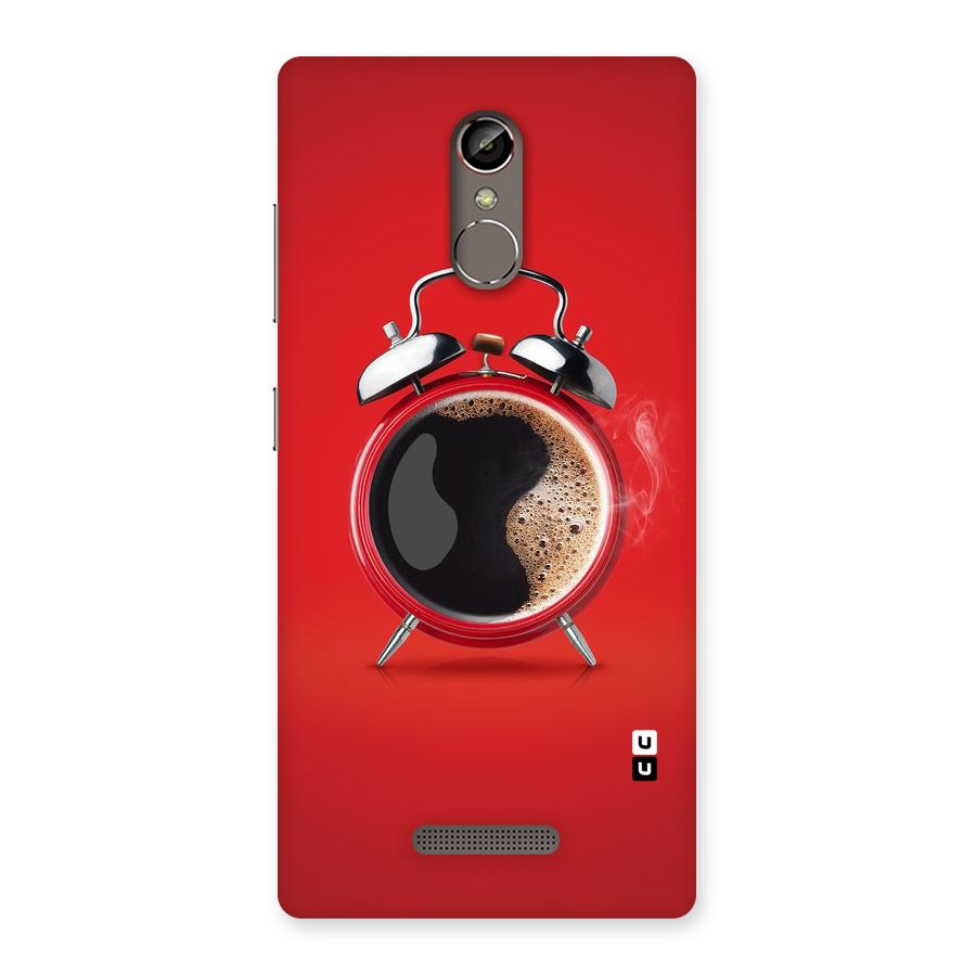 Coffee Clock Back Case for Gionee S6s