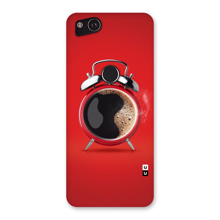 Coffee Clock Back Case for Google Pixel 2