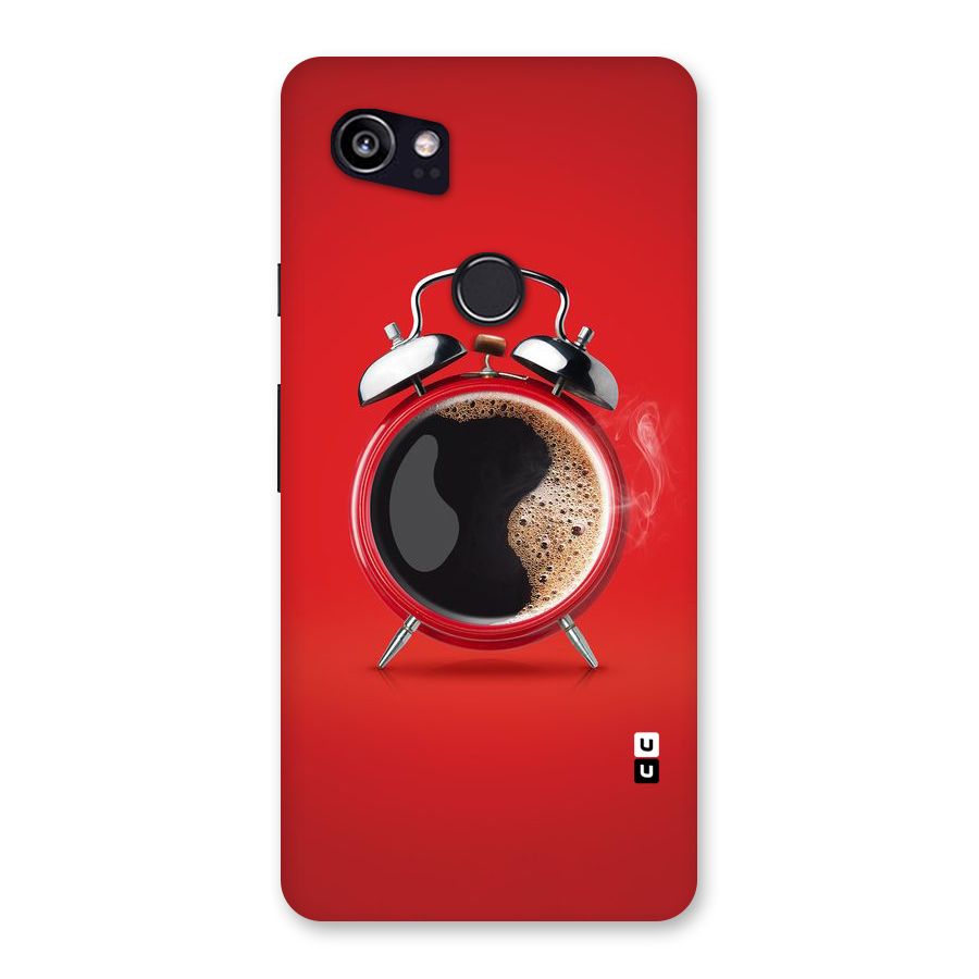 Coffee Clock Back Case for Google Pixel 2 XL