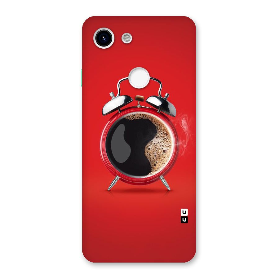 Coffee Clock Back Case for Google Pixel 3