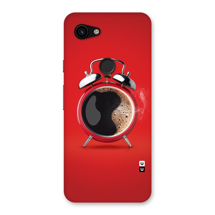 Coffee Clock Back Case for Google Pixel 3a