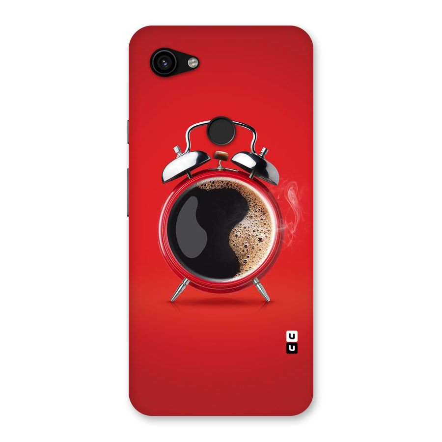Coffee Clock Back Case for Google Pixel 3a XL