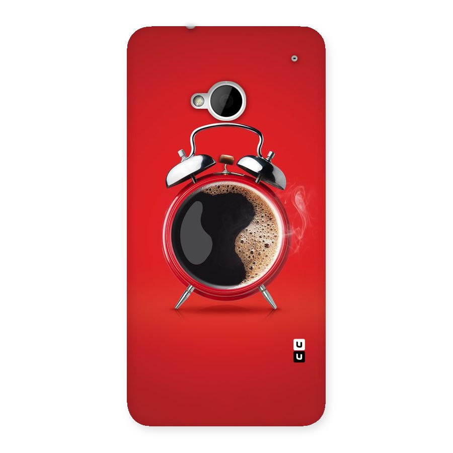 Coffee Clock Back Case for HTC One M7