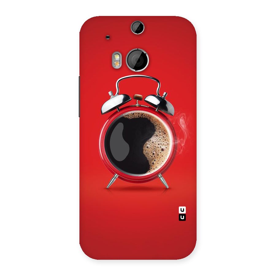 Coffee Clock Back Case for HTC One M8