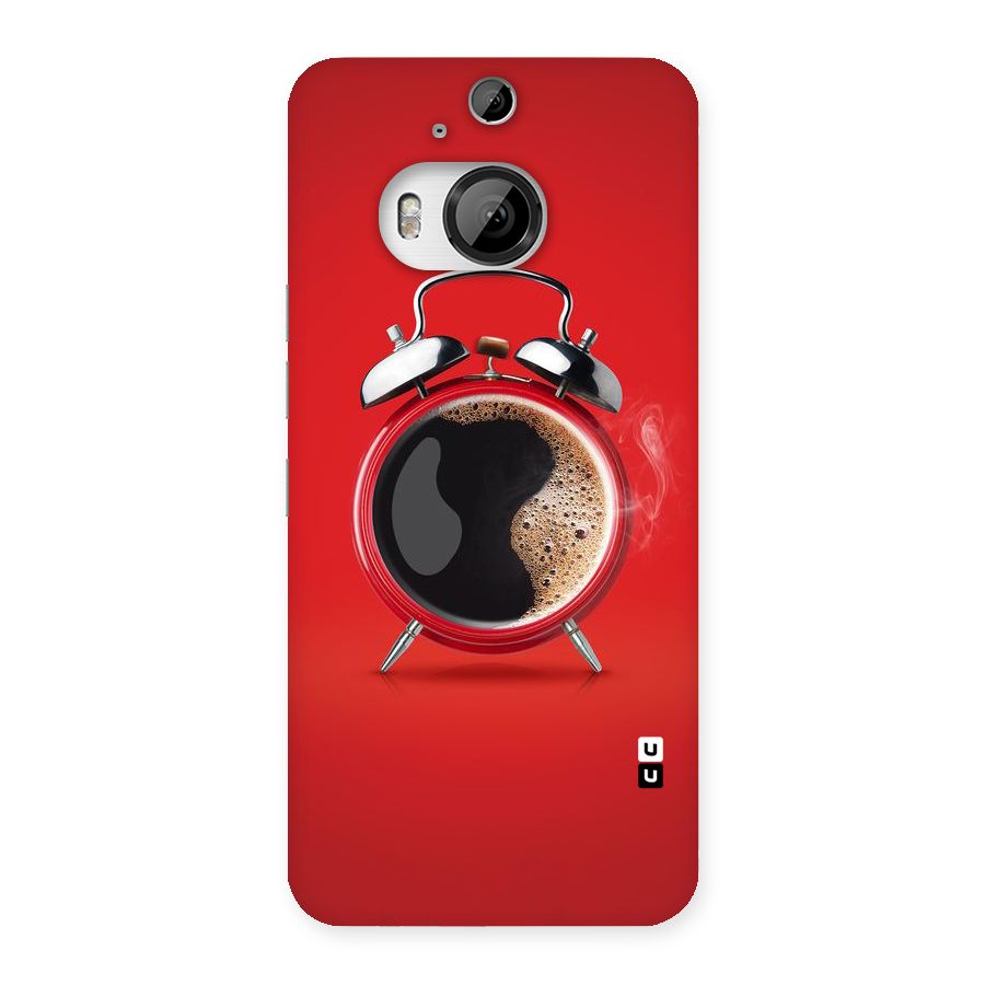 Coffee Clock Back Case for HTC One M9 Plus