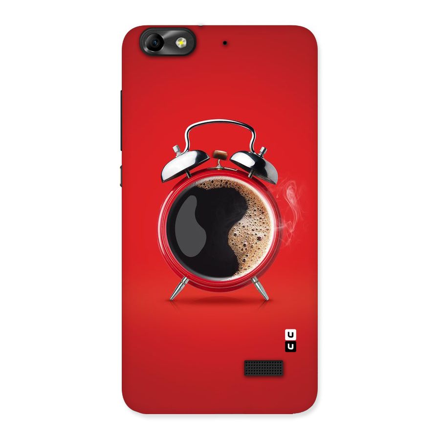 Coffee Clock Back Case for Honor 4C