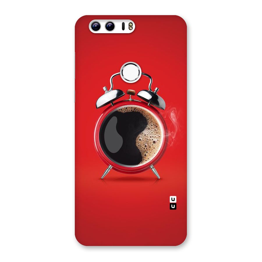 Coffee Clock Back Case for Honor 8
