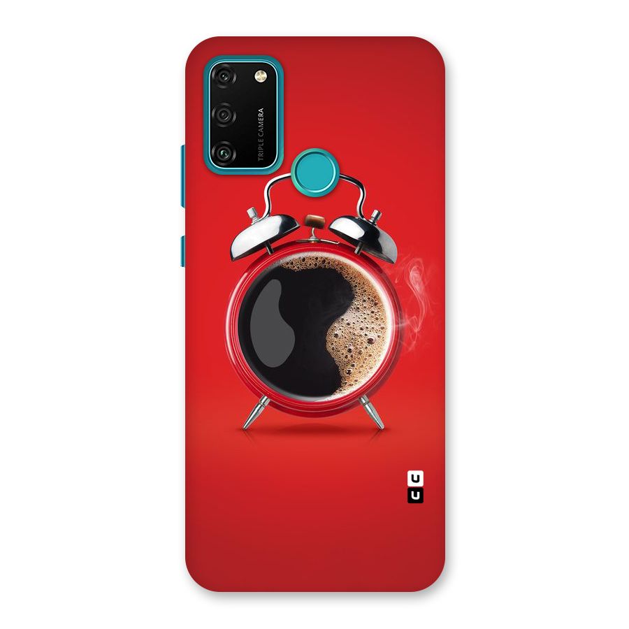 Coffee Clock Back Case for Honor 9A