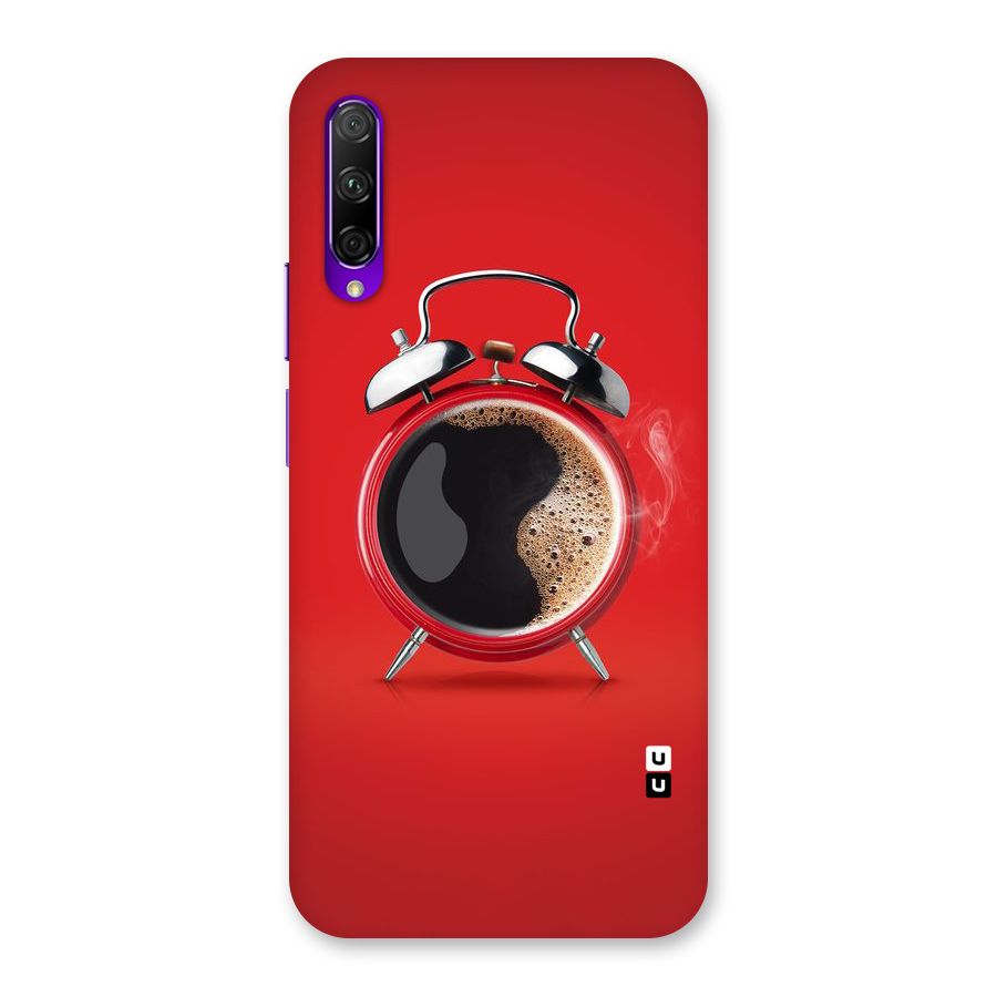 Coffee Clock Back Case for Honor 9X Pro