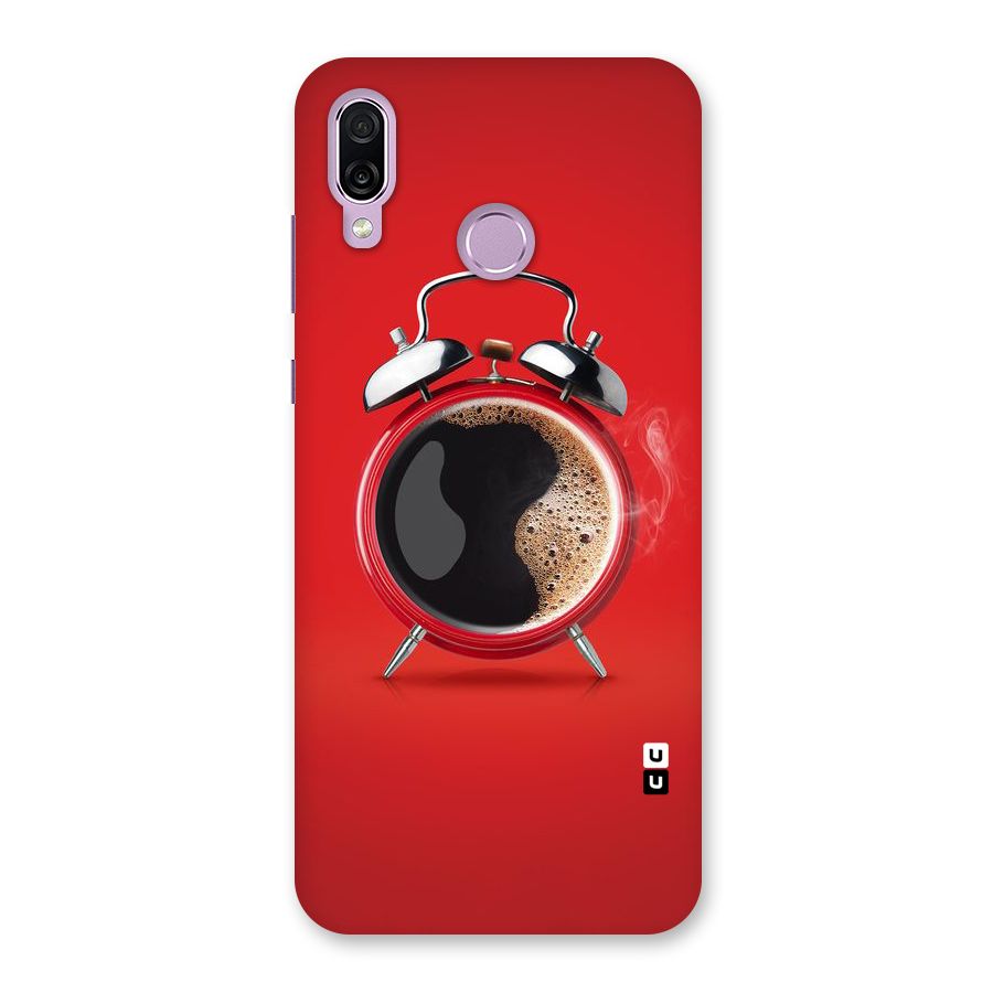 Coffee Clock Back Case for Honor Play