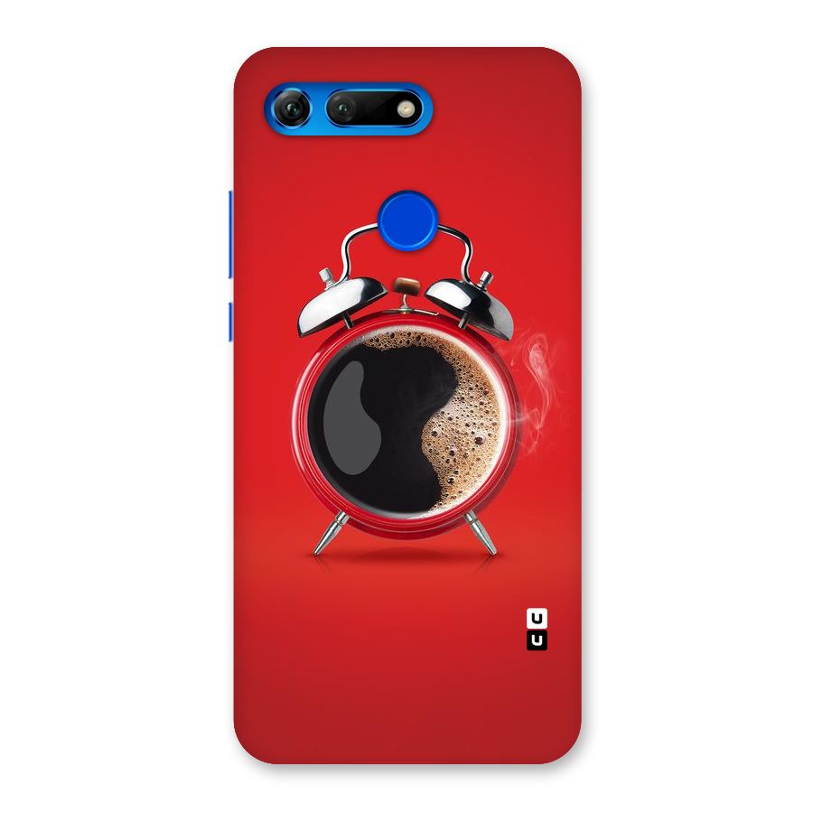 Coffee Clock Back Case for Honor View 20