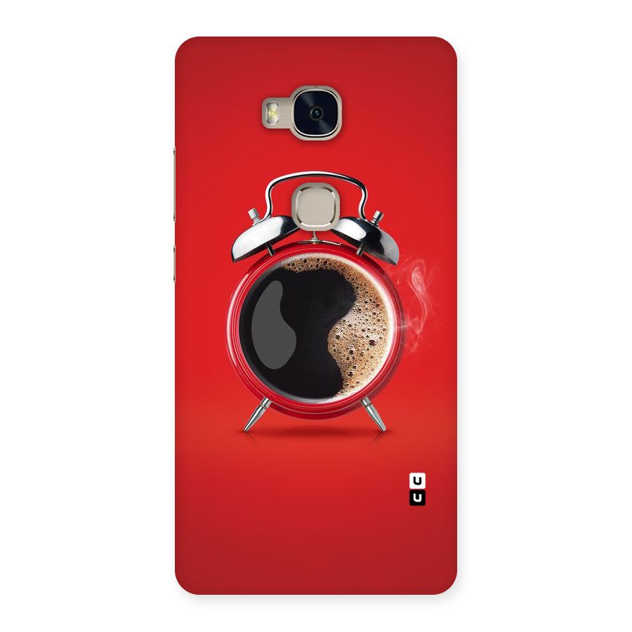 Coffee Clock Back Case for Huawei Honor 5X