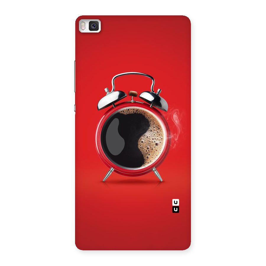 Coffee Clock Back Case for Huawei P8
