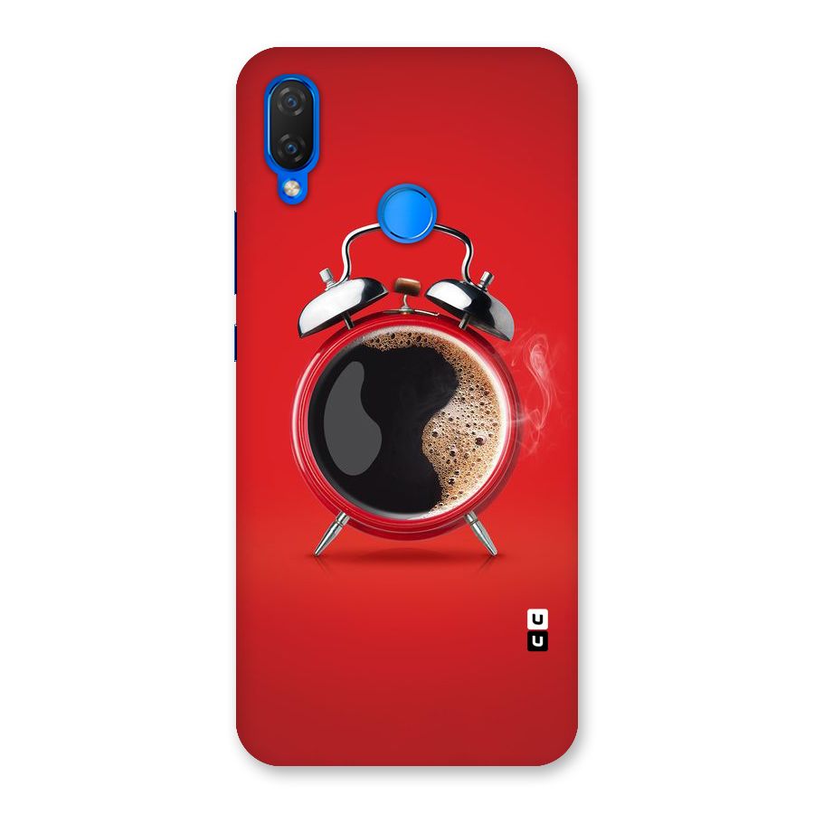 Coffee Clock Back Case for Huawei P Smart+