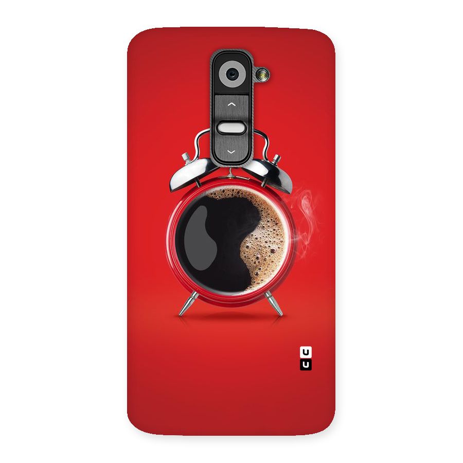 Coffee Clock Back Case for LG G2