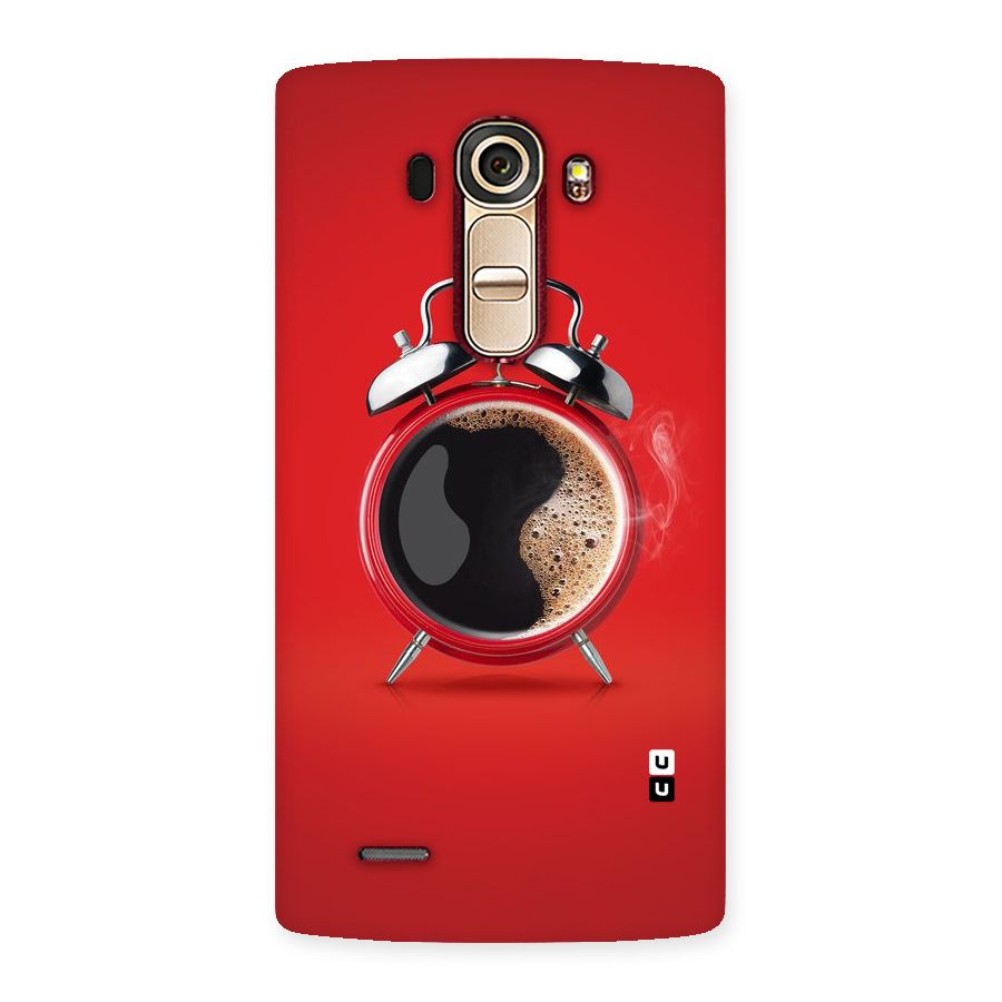 Coffee Clock Back Case for LG G4