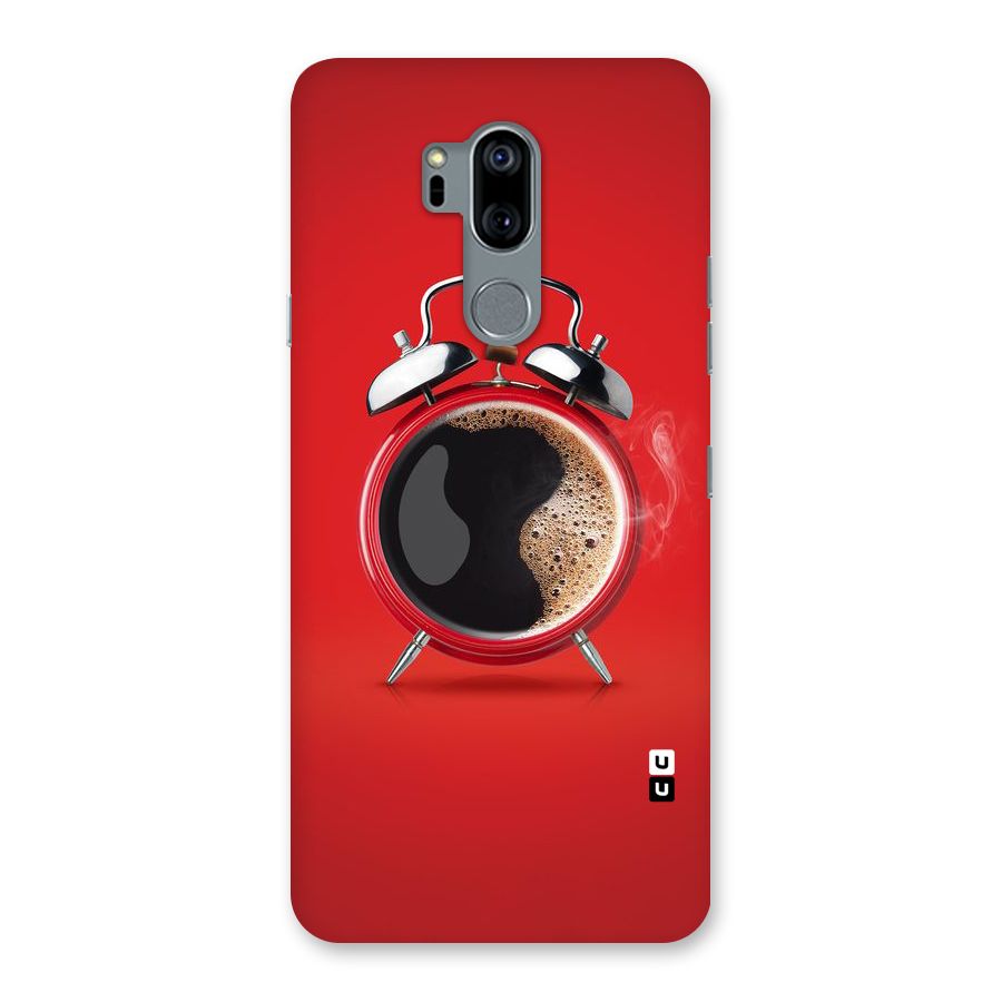 Coffee Clock Back Case for LG G7