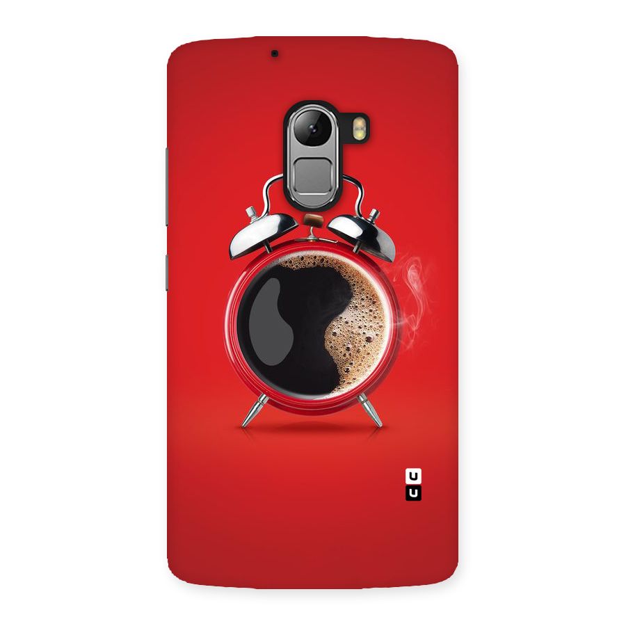 Coffee Clock Back Case for Lenovo K4 Note