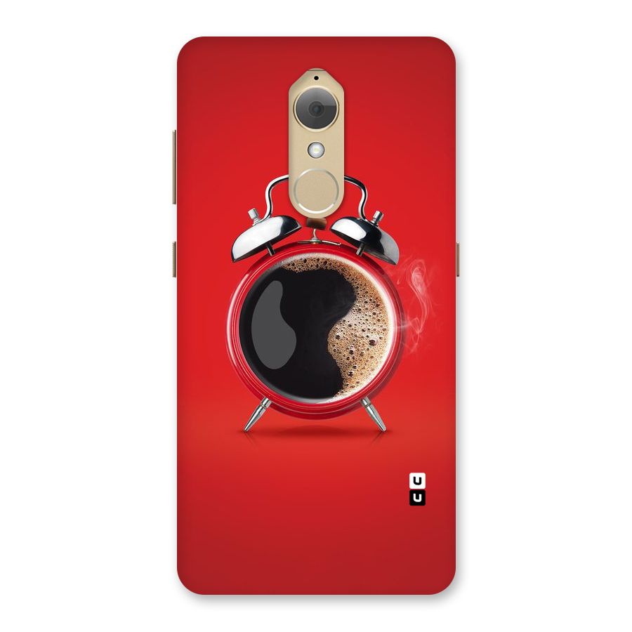 Coffee Clock Back Case for Lenovo K8