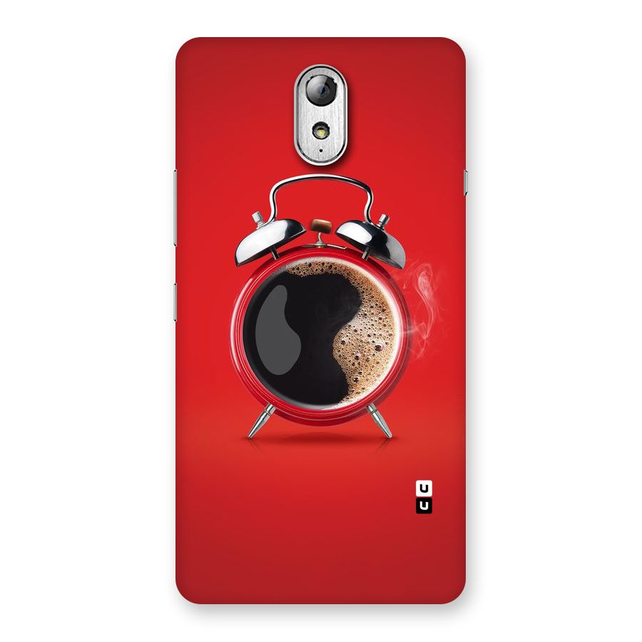 Coffee Clock Back Case for Lenovo Vibe P1M