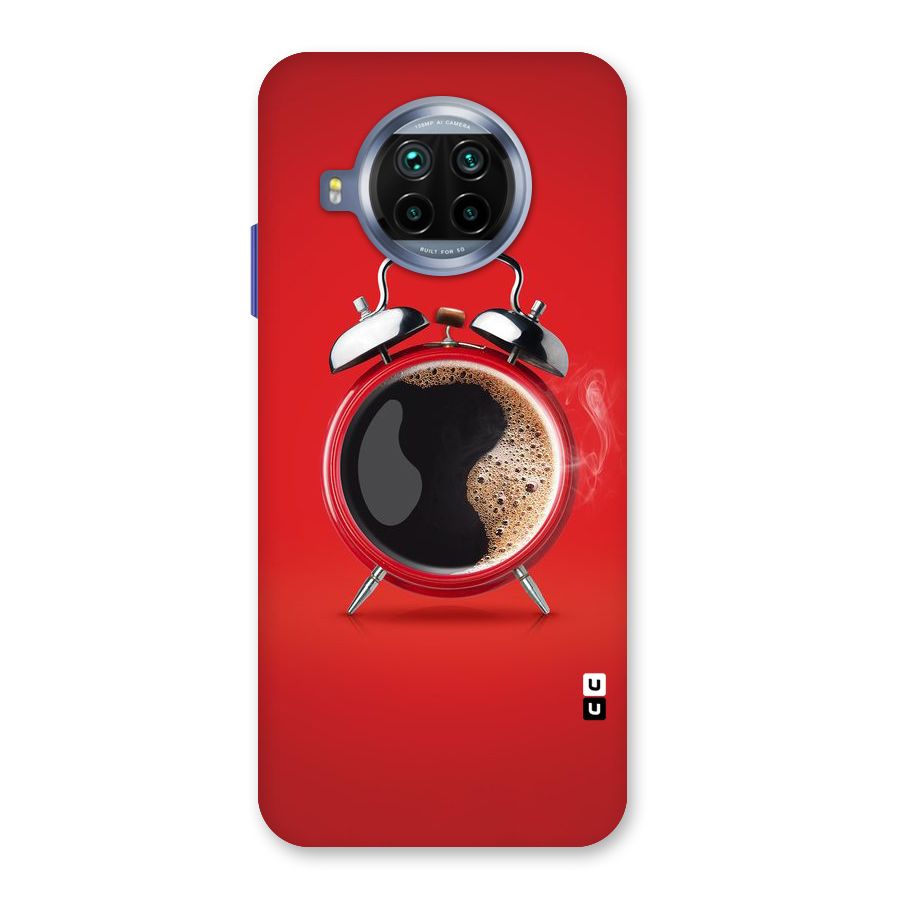 Coffee Clock Back Case for Mi 10i