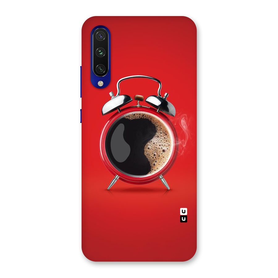 Coffee Clock Back Case for Mi A3