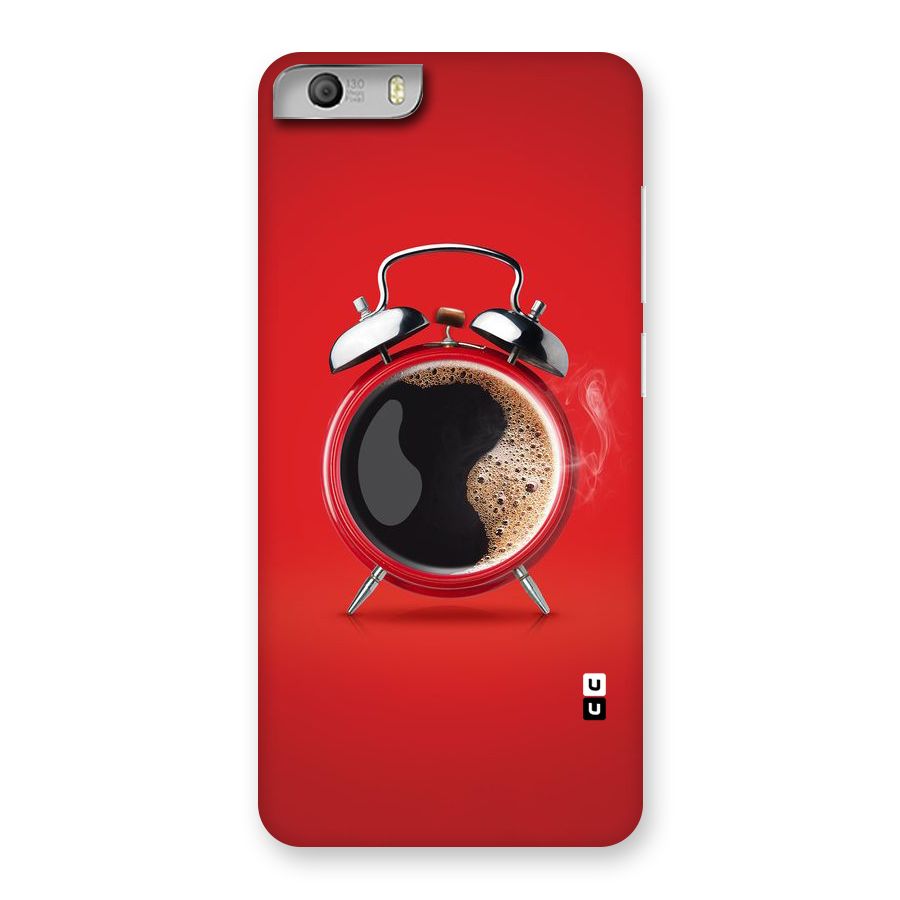 Coffee Clock Back Case for Micromax Canvas Knight 2