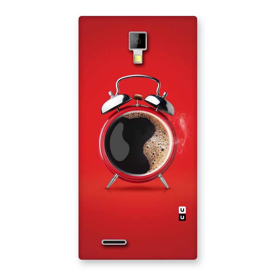 Coffee Clock Back Case for Micromax Canvas Xpress A99