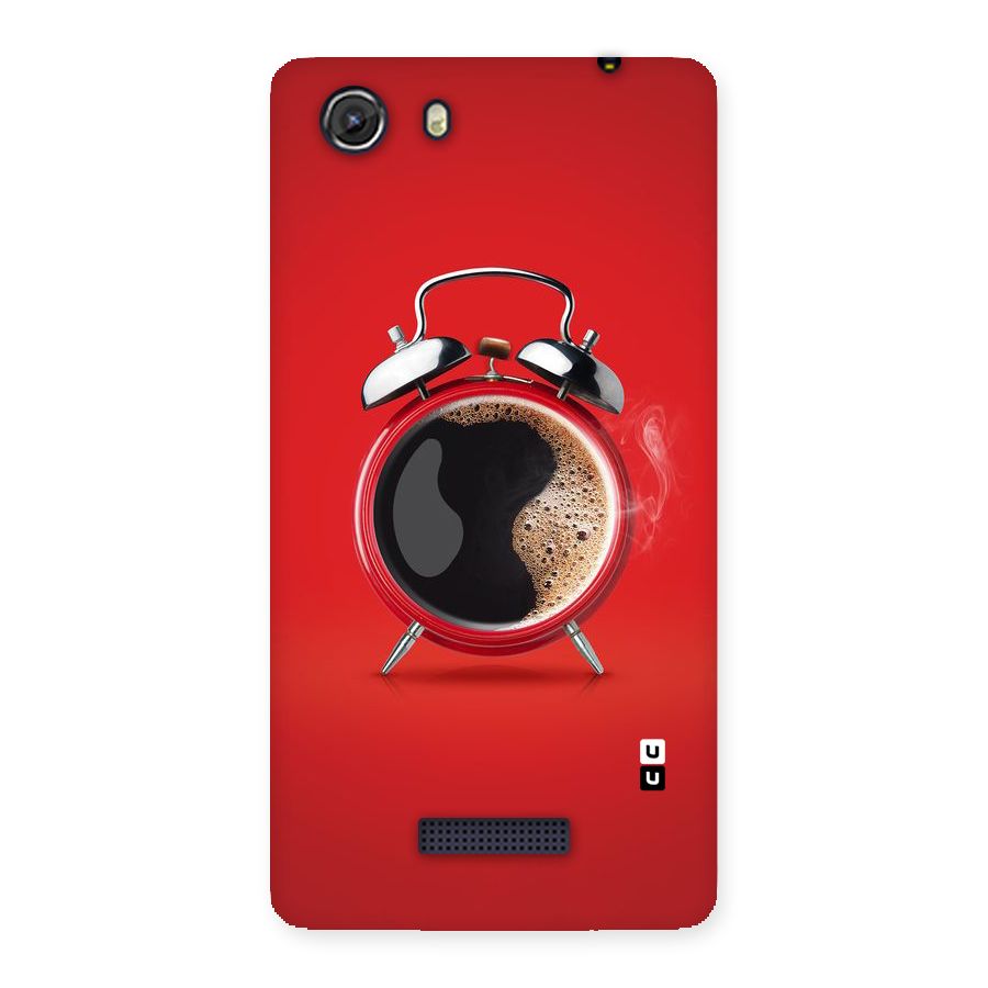 Coffee Clock Back Case for Micromax Unite 3