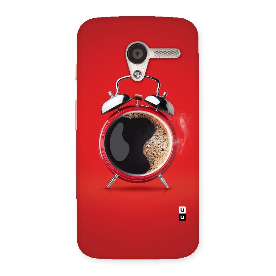 Coffee Clock Back Case for Moto X