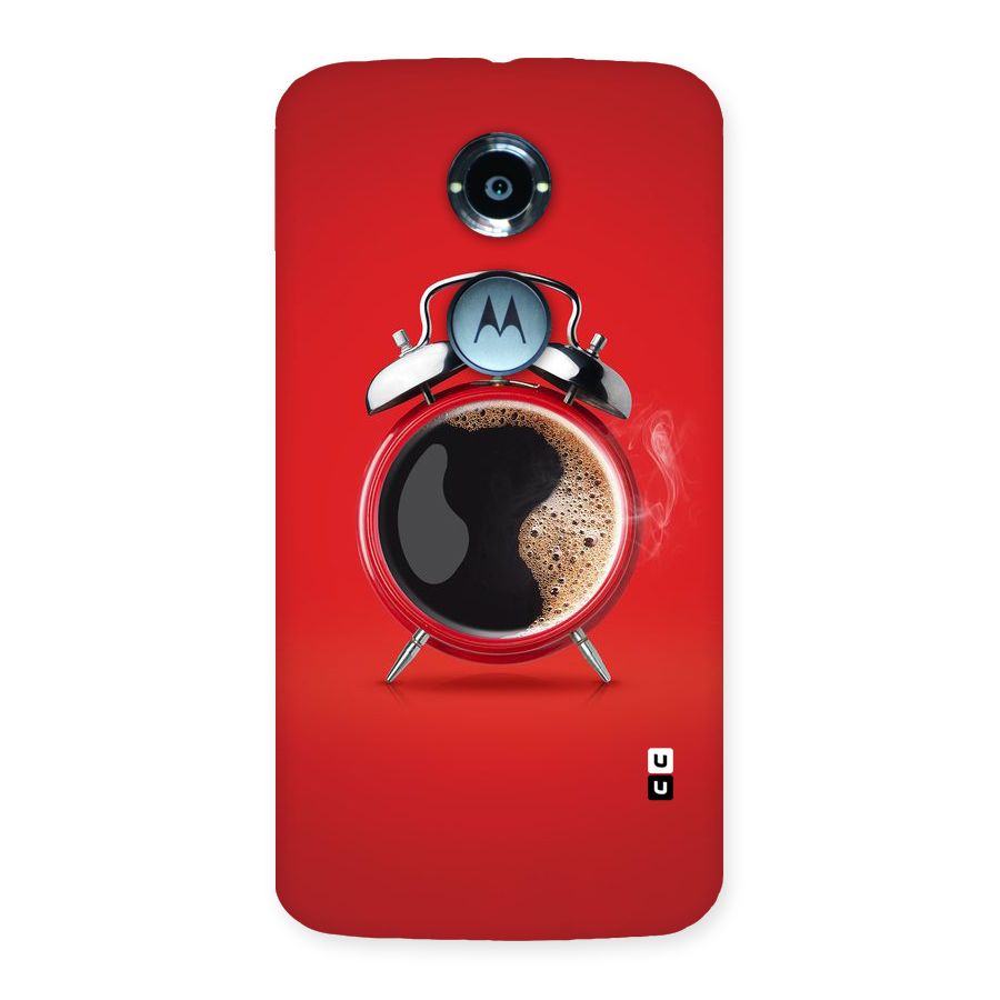 Coffee Clock Back Case for Moto X 2nd Gen