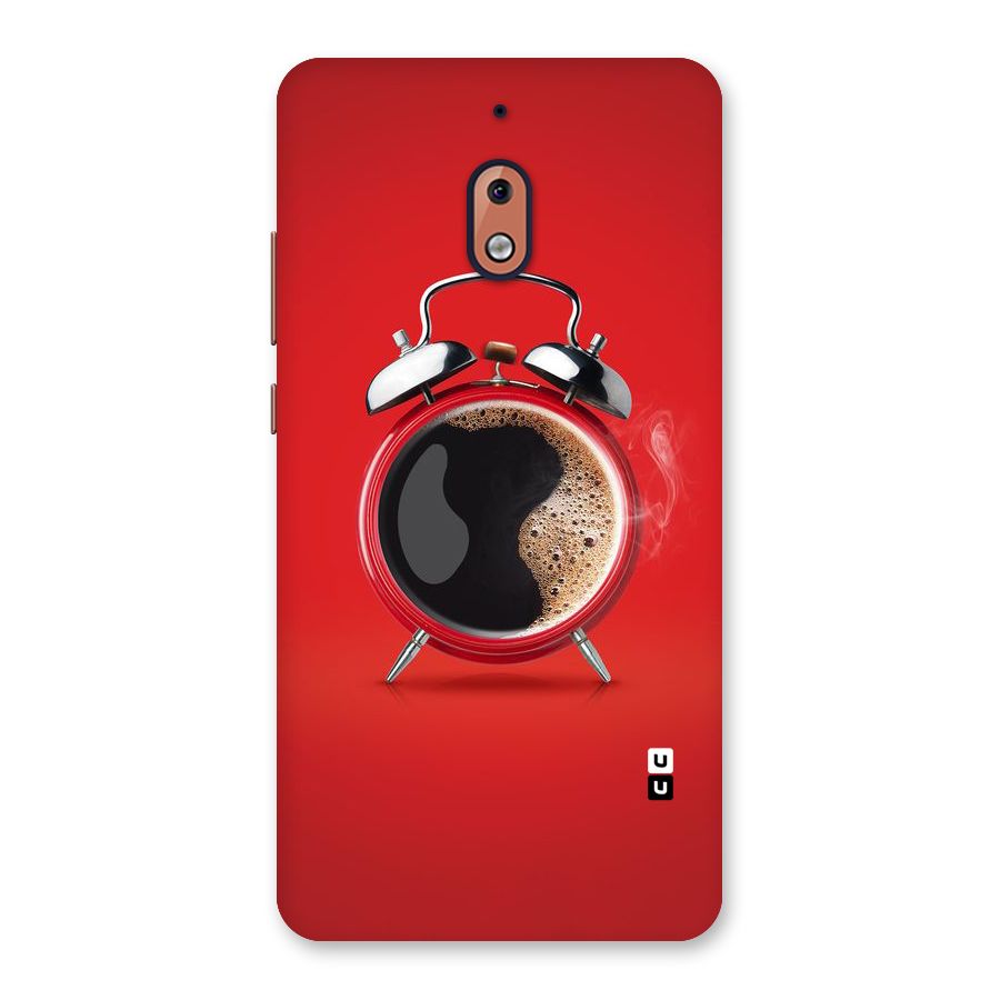 Coffee Clock Back Case for Nokia 2.1