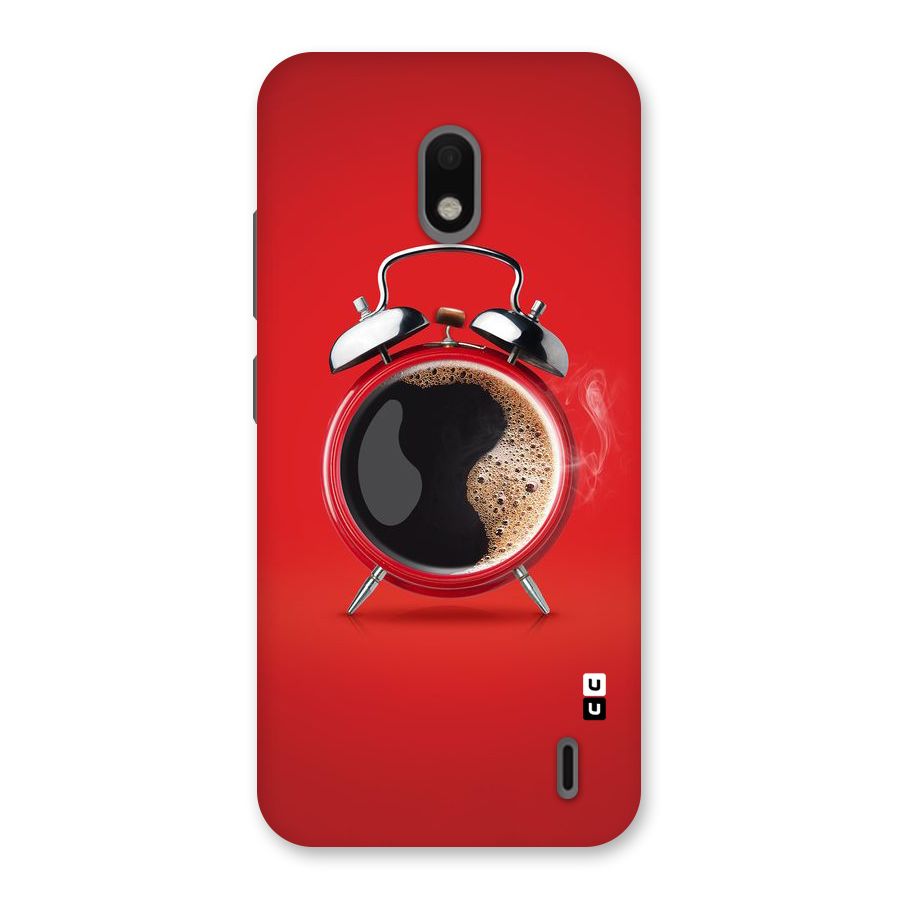 Coffee Clock Back Case for Nokia 2.2