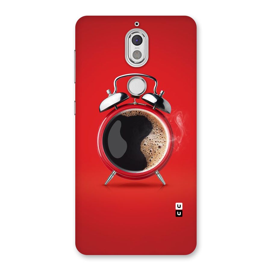 Coffee Clock Back Case for Nokia 7