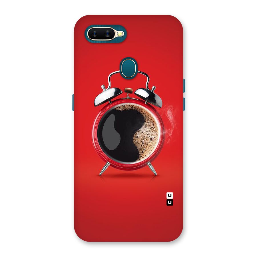 Coffee Clock Back Case for Oppo A11k