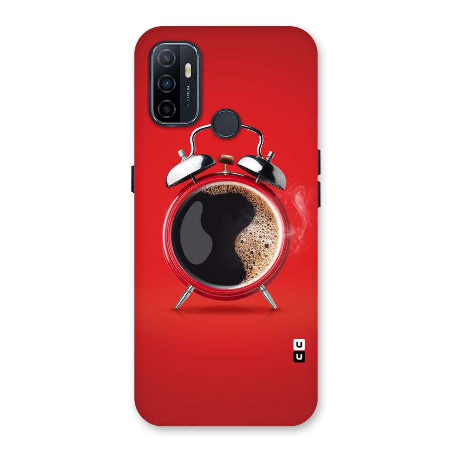 Coffee Clock Back Case for Oppo A32