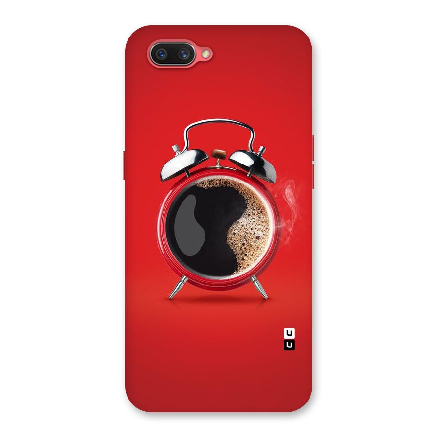 Coffee Clock Back Case for Oppo A3s