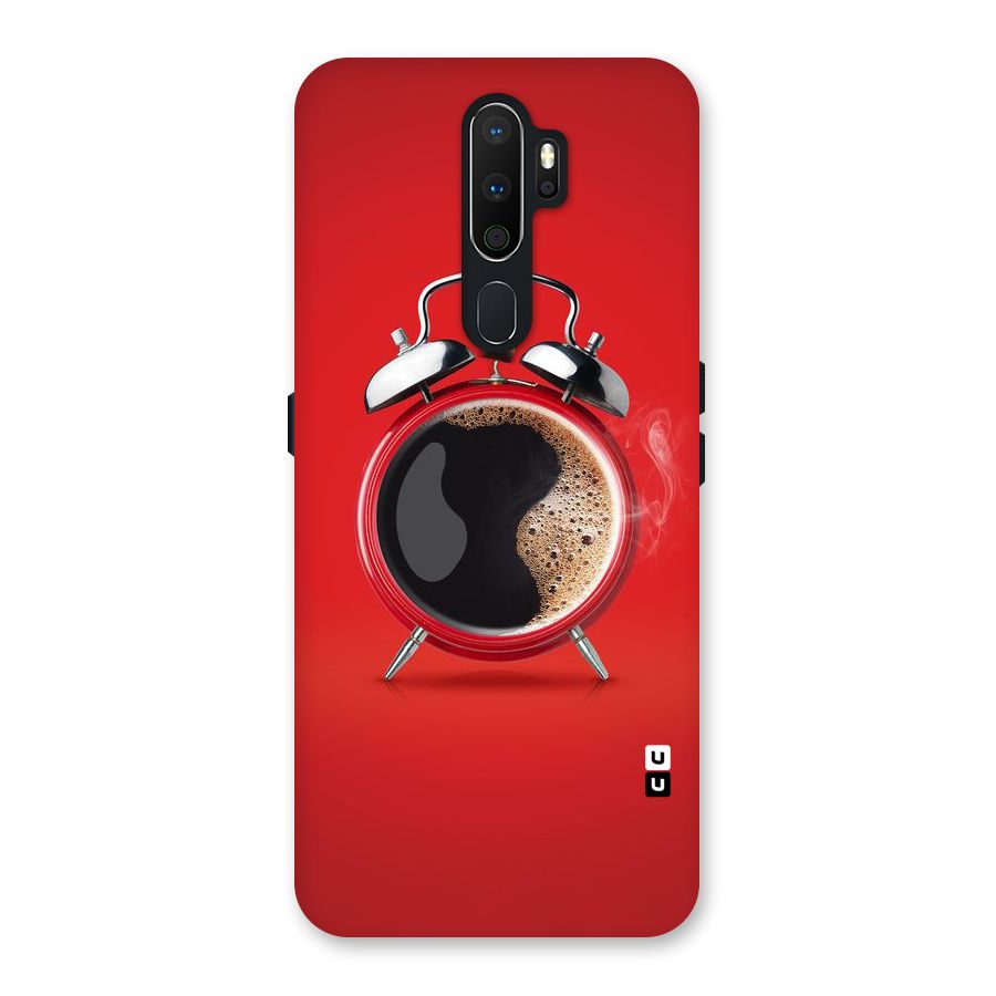 Coffee Clock Back Case for Oppo A5 (2020)