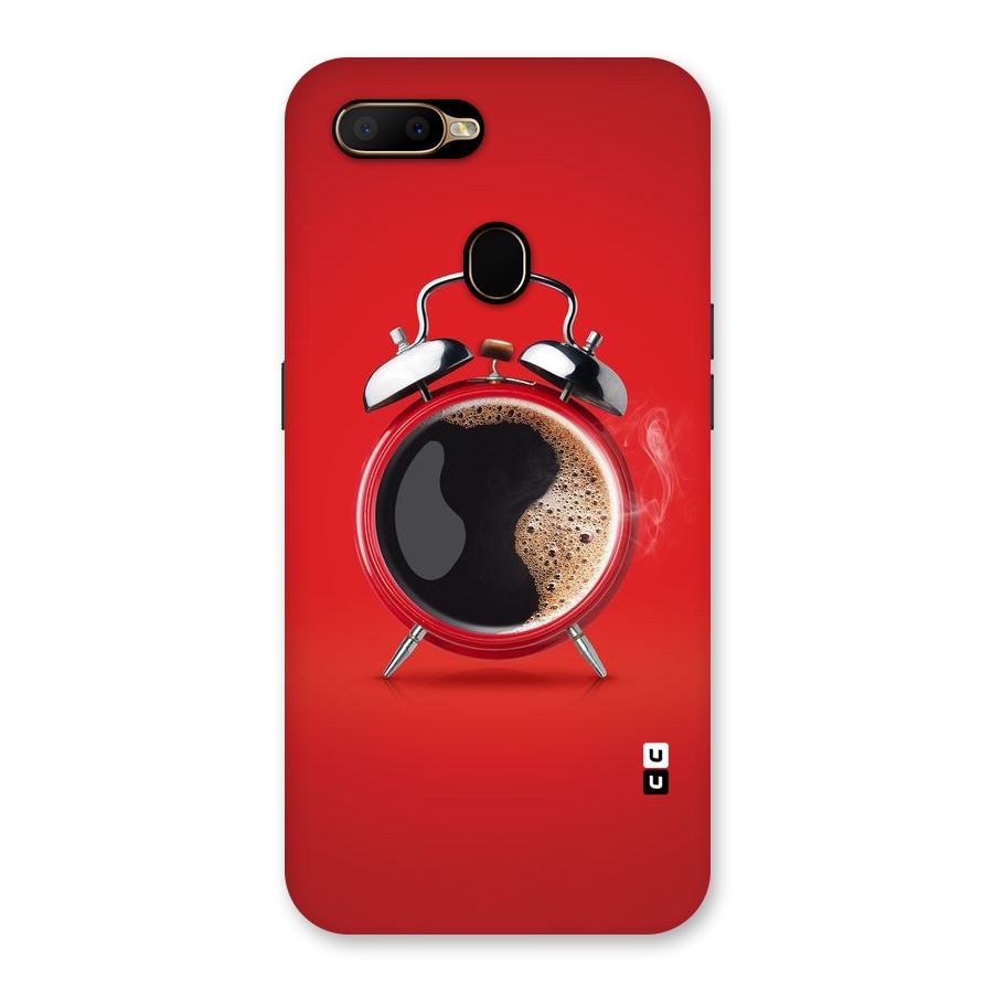 Coffee Clock Back Case for Oppo A5s