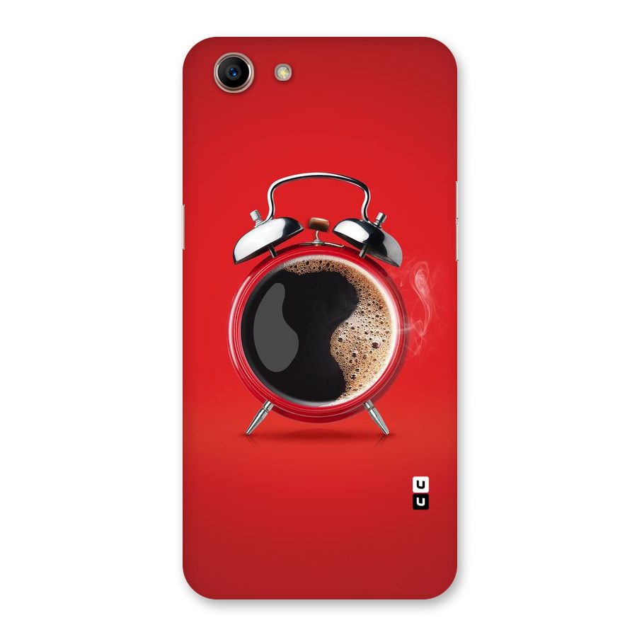 Coffee Clock Back Case for Oppo A83 (2018)