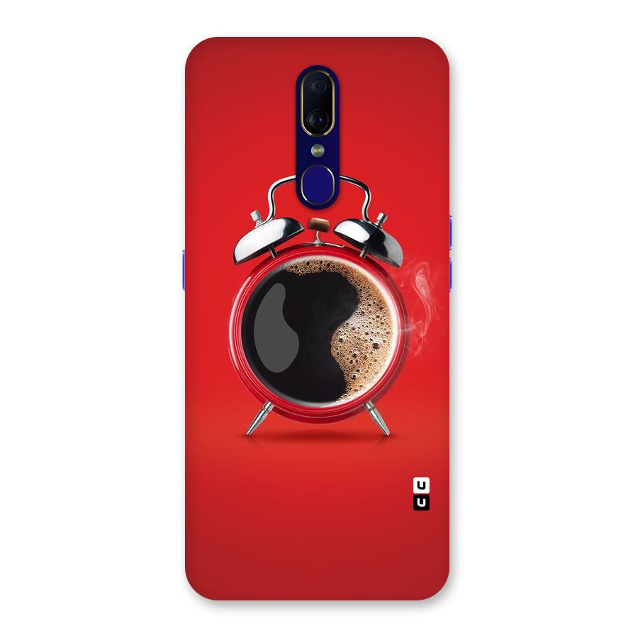 Coffee Clock Back Case for Oppo A9