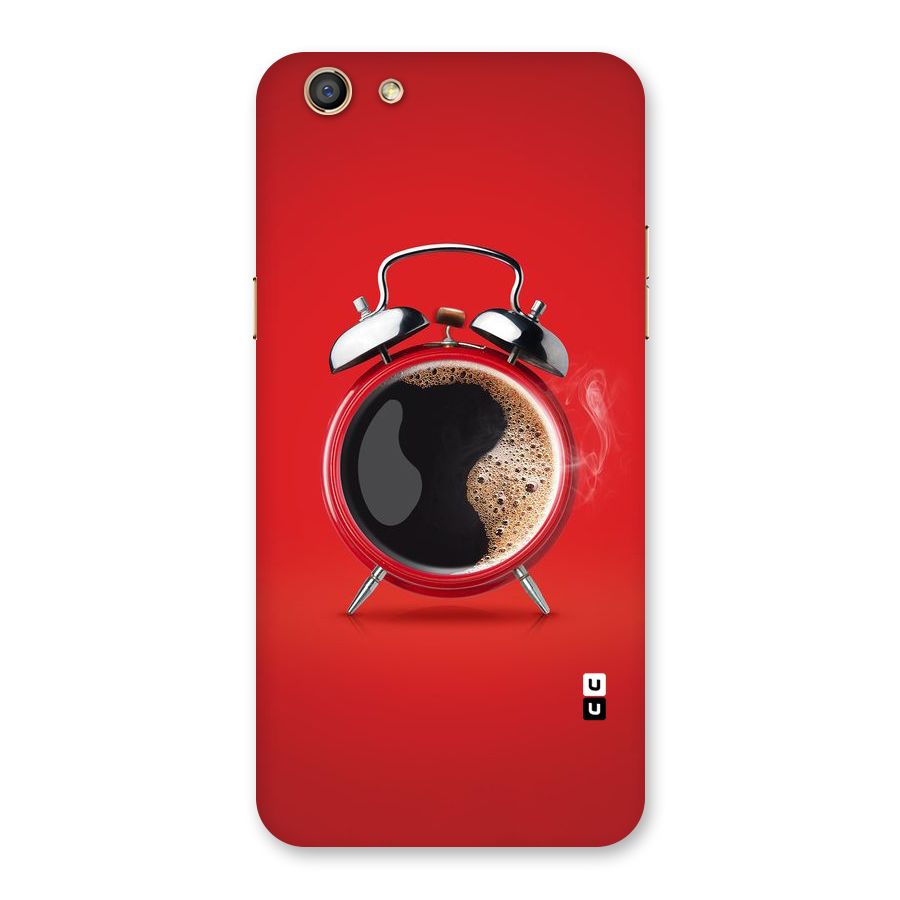 Coffee Clock Back Case for Oppo F3