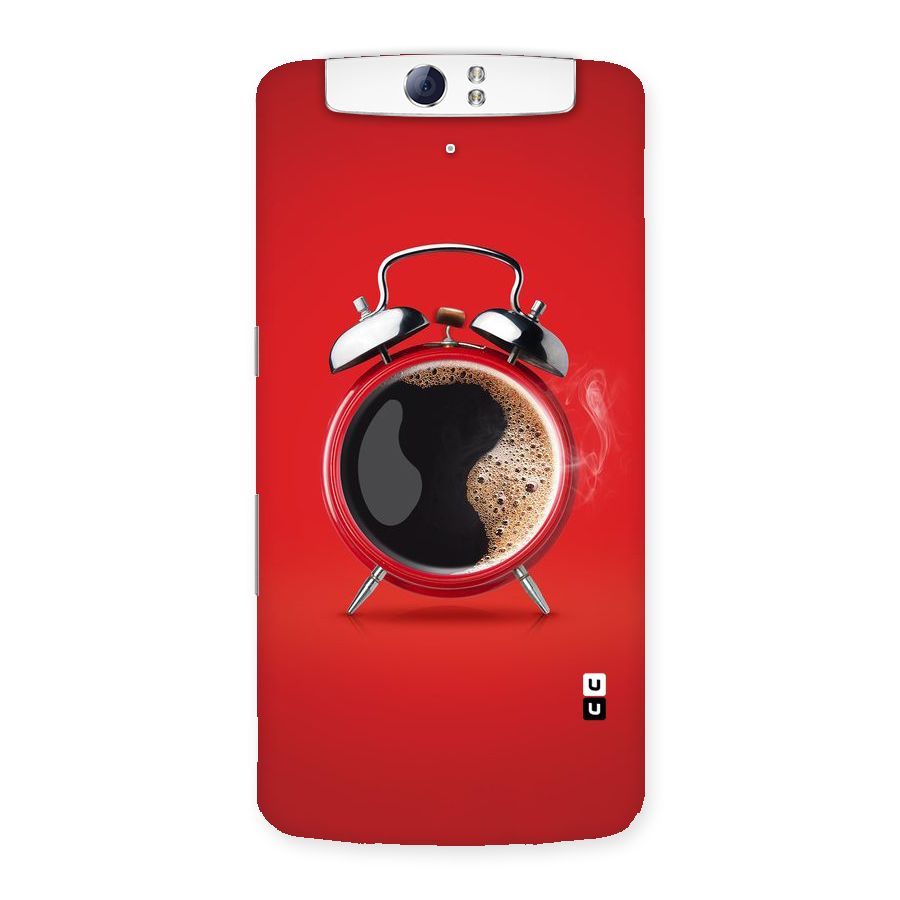 Coffee Clock Back Case for Oppo N1