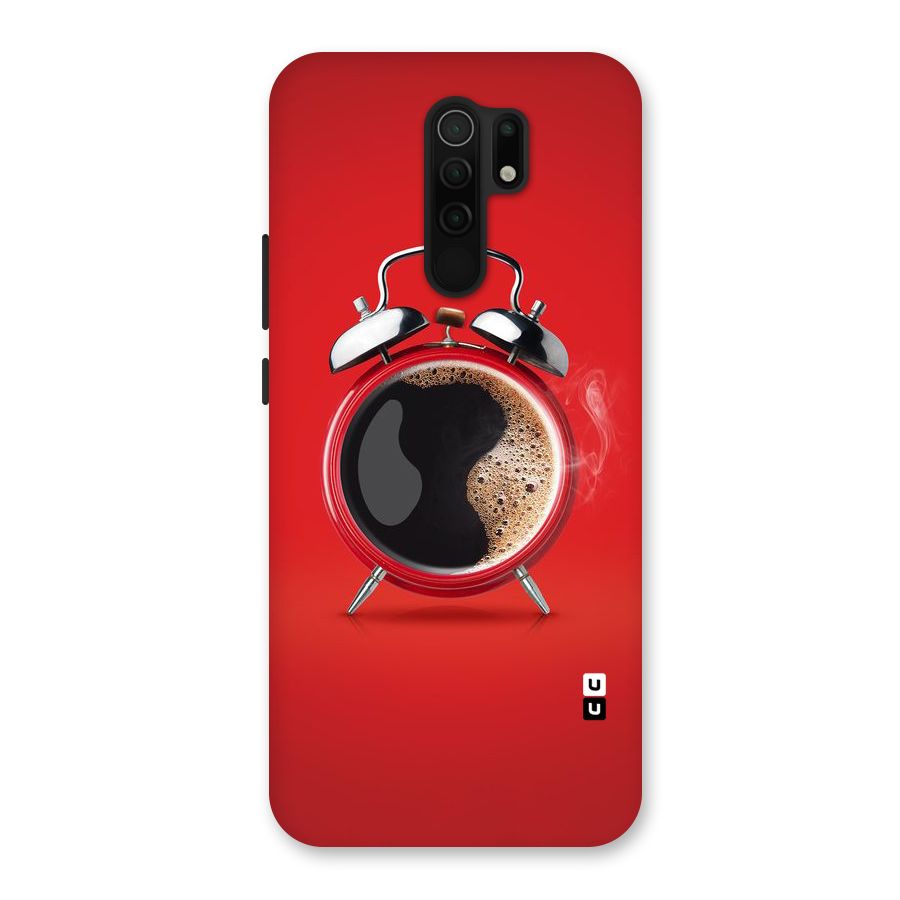Coffee Clock Back Case for Poco M2
