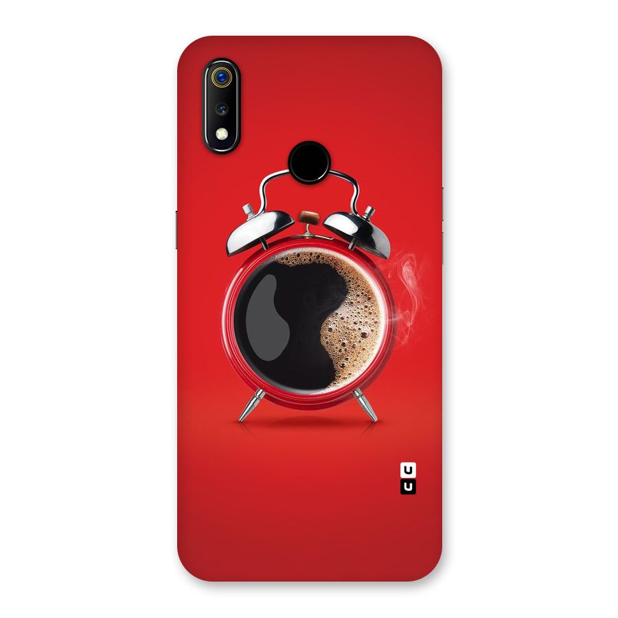Coffee Clock Back Case for Realme 3