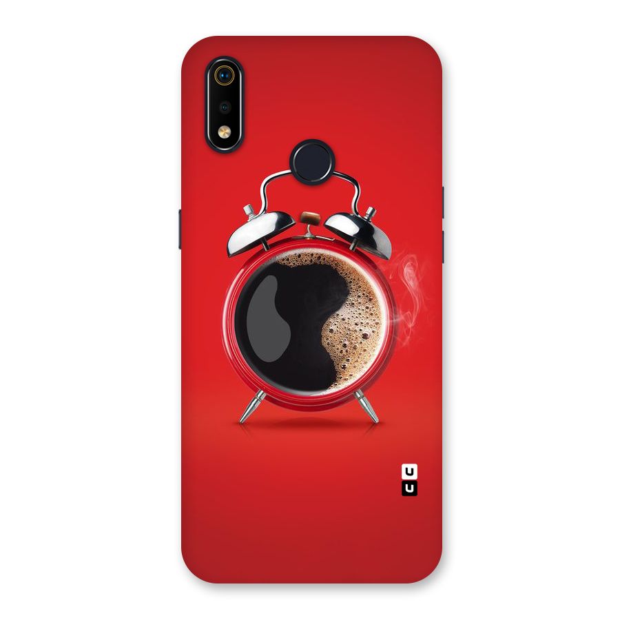 Coffee Clock Back Case for Realme 3i