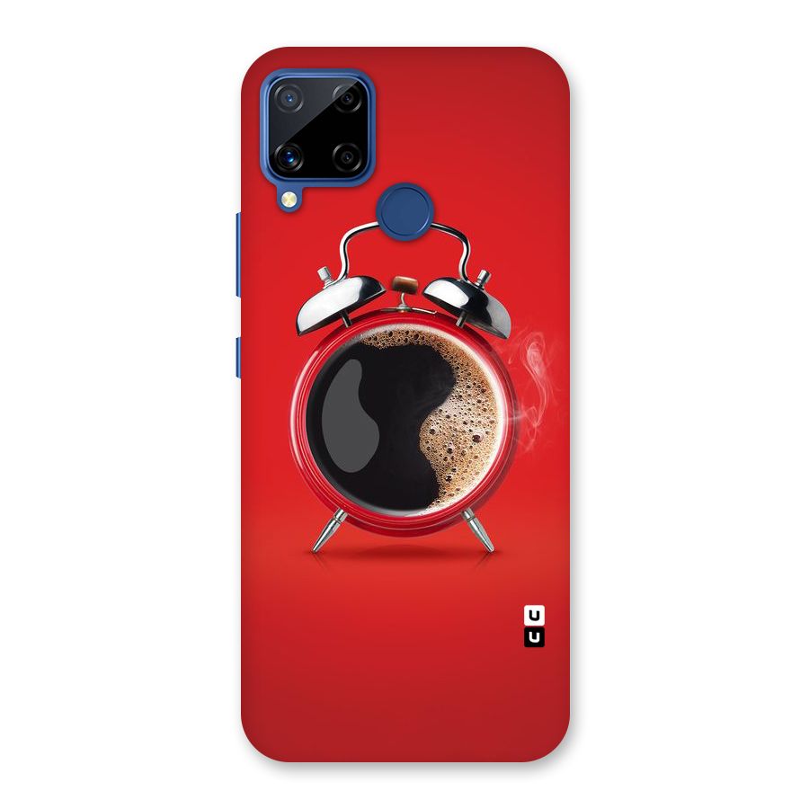Coffee Clock Back Case for Realme C15