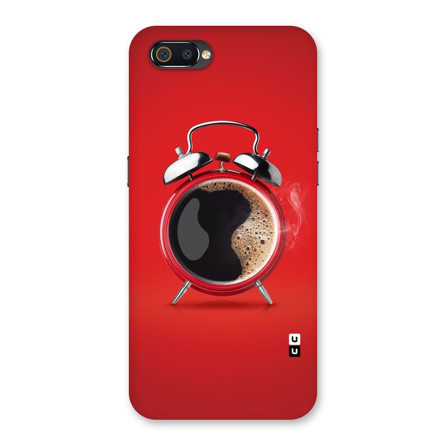 Coffee Clock Back Case for Realme C2