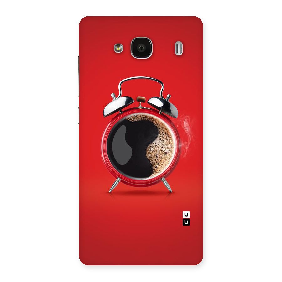 Coffee Clock Back Case for Redmi 2s