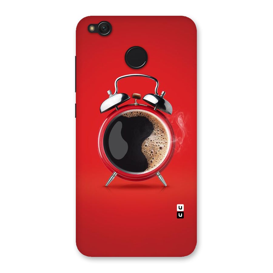 Coffee Clock Back Case for Redmi 4